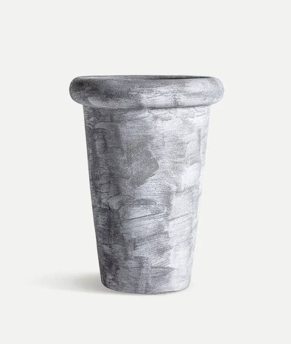 Jarrón LANGON cerámica en color gris - Jarrones y centros - El Workshop - cerámica