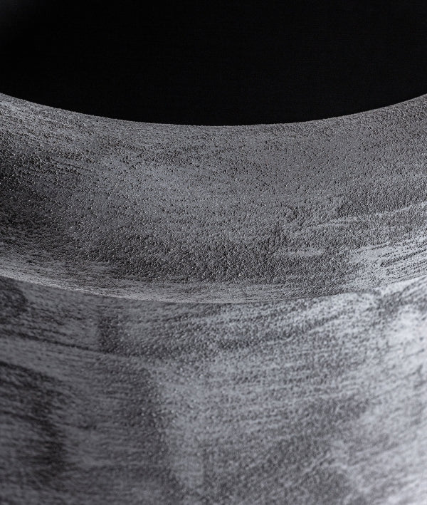 Jarrón LANGON cerámica en color gris