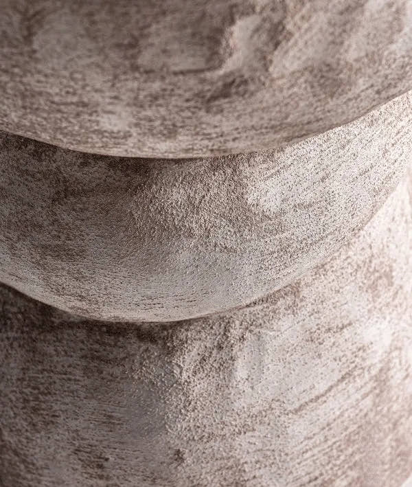 Jarrón VERT cerámica en color beige combina a la perfección la elegancia del diseño contemporáneo - Jarrones y centros - El Workshop - cerámica