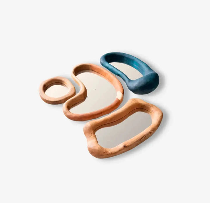 Set de Espejos Jeu Des Miroirs - Espejo - El Workshop - azul - indigo