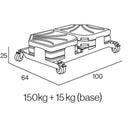 Base parasol KIT FLEXO