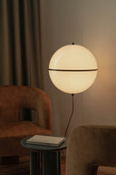lámpara colgante de acero y metacrilato negro satinado ø42,3 x 46 cm 20 w con interruptor en el cable, vista 4