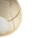 lámpara colgante de exterior de acero y polietileno ø26,4 cm, vista 6