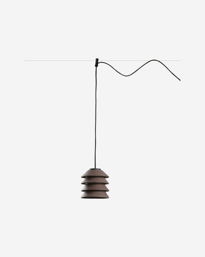 lámpara colgante de exterior de silicona y polietileno ø18 cm 12 w ip65 módulo para composición, vista 3