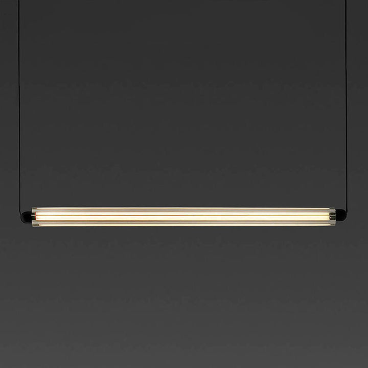 lámpara colgante de policarbonato transparente 63,5 cm vertical u horizontal 12 w 2700 k haz 270°, vista 3