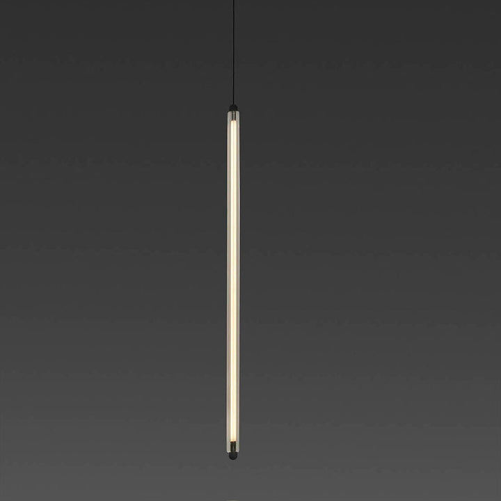 lámpara colgante de policarbonato transparente 93,5 cm vertical u horizontal empotrable sin marco 18 w 2700 k haz 270°, vista 2