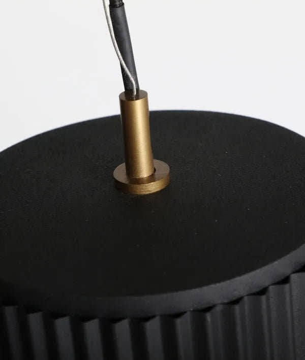 Lámpara de techo BRUNICO de mertal negro y diseño único - Lámparas de techo - El Workshop - hierro