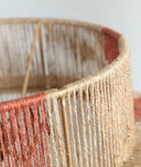 LÁMPARA DE TECHO IZAMAL marrón claro en yute - Lámparas de techo - El Workshop - yute