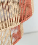 LÁMPARA DE TECHO IZAMAL marrón claro en yute - Lámparas de techo - El Workshop - yute