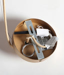 LÁMPARA DE COLGAR KHED esencia boho en yute natural