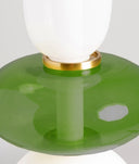 LÁMPARA DE TECHO MICAH art déco verde