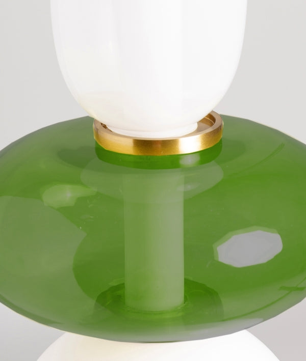 LÁMPARA DE TECHO MICAH art déco verde