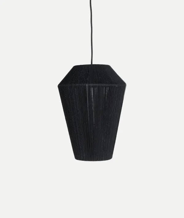 LÁMPARA DE TECHO SAYIL luz cálida y diseño artesanal con estilo geométrico - Lámparas de techo - El Workshop - algodón