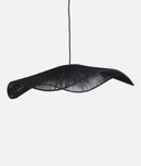 LÁMPARA DE TECHO TULUM negro en algodón lámpara colgante