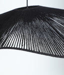 LÁMPARA DE TECHO TULUM negro en algodón lámpara colgante