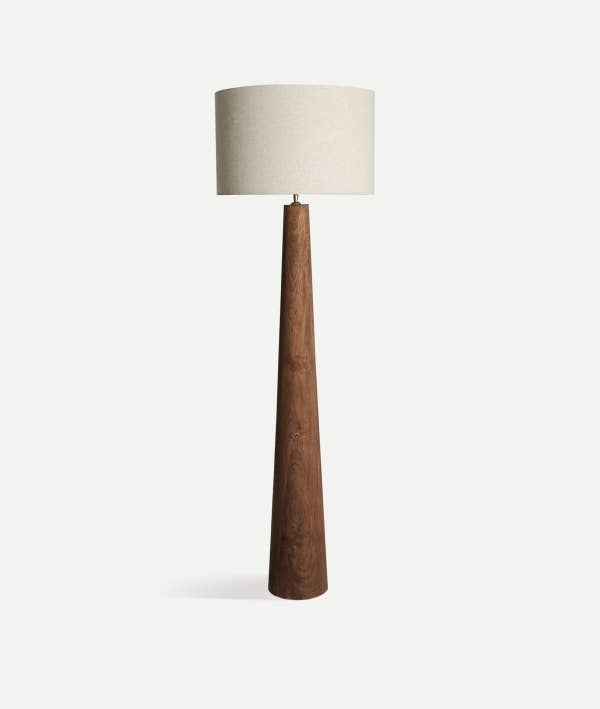 BELA FLOOR LAMP: classic elegance and natural warmth