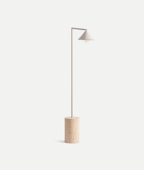 LÁMPARA DE PIE SAND minimalismo natural y luz cálida