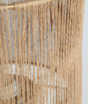 LÁMPARA DE MESA BACALAR marrón claro en yute