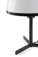 lámpara de sobremesa de acero y metacrilato negro satinado, vista 4