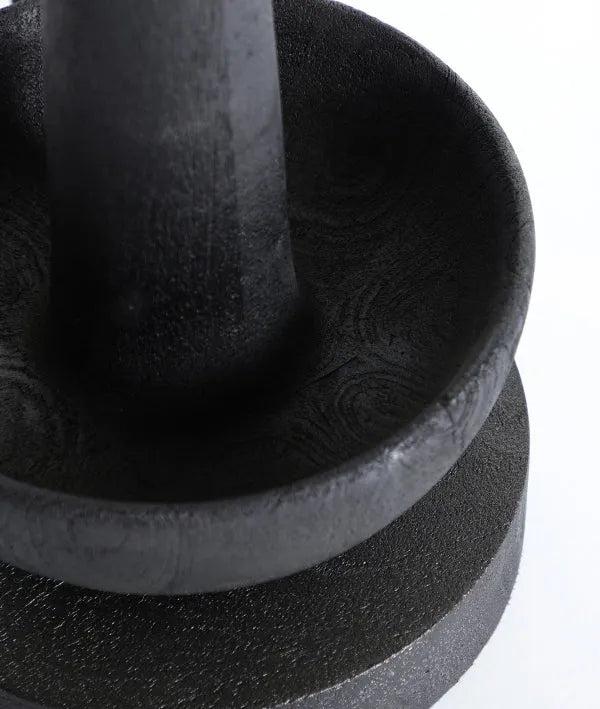 LÁMPARA DE MESA NEGRA ARTESANAL  HAVERSLEV