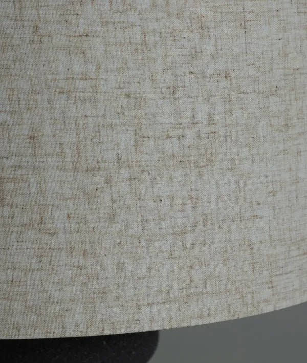 LÁMPARA DE MESA ROKKO DE CERÁMICA NEGRA - Lámparas de mesa - El Workshop - cerámica