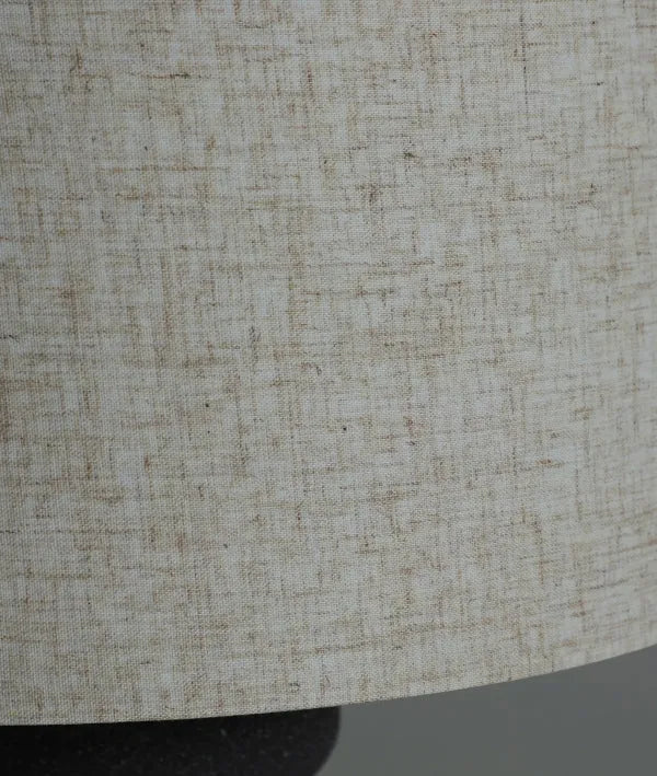 ROKKO BLACK CERAMIC TABLE LAMP