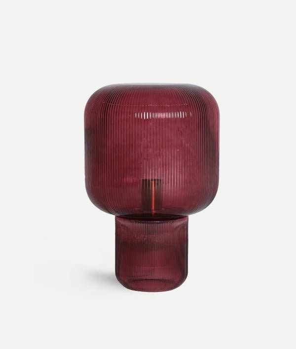 LÁMPARA DE MESA SIRA elegancia retro con carácter escultural - Lámparas de mesa - El Workshop - cristal