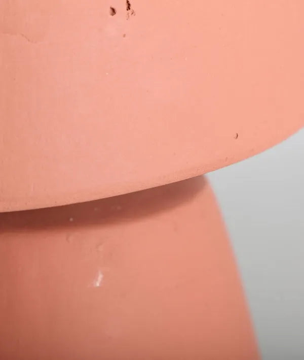 Lámpara de mesa SWAHILI de terracota de alta calidad