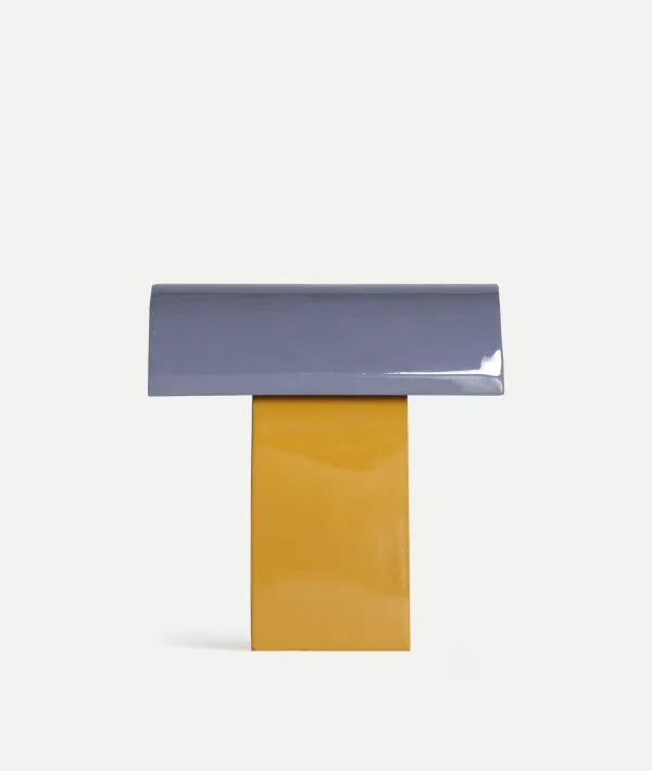 TAFELLAMP VEZIA frisheid en stijl in moderne harmonie in paars met glanzende afwerking