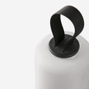lámpara portátil recargable de exterior de textil y polietileno blanco ø20 x 34 cm 12 w ip54, vista 3
