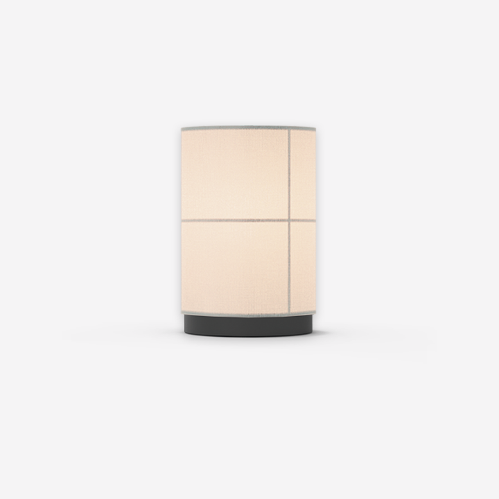 Rania Flat Table Lamp 18 - Cream White