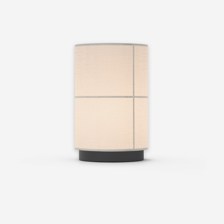 Rania Flat Table Lamp 28 - Cream White