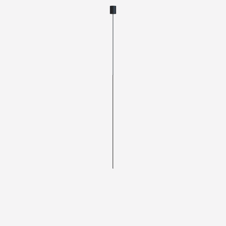 René Vertical Pendant Lamp 120 - Matte Black