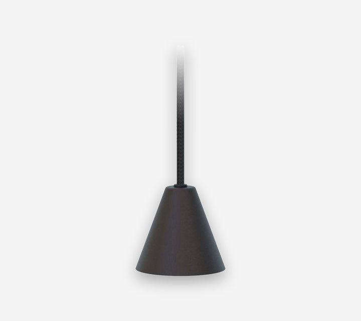 Lámpara Rimini Colgante 27K DALI - Negro mate sobre fondo gris de estudio