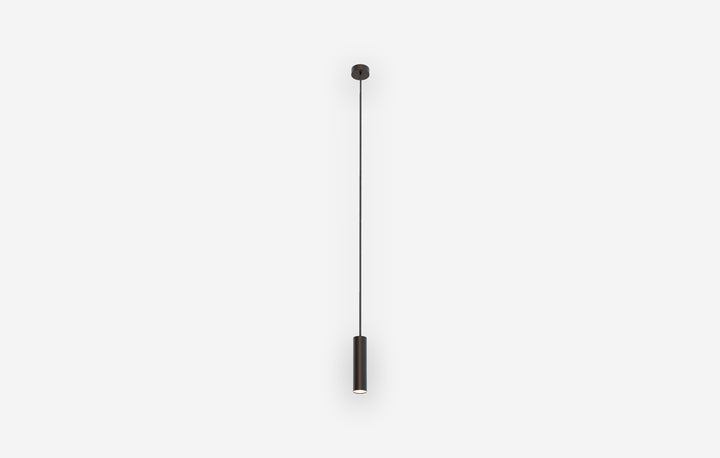 Lámpara Rose Colgante 16 - Negro mate sobre fondo gris de estudio