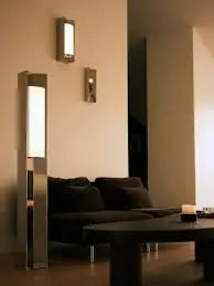 lampara de pared de hierro elegante