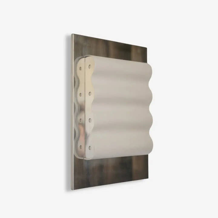 Aplique de pared lámpara Frame Miroir - Lámpara - El Workshop - plateado