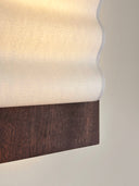 lampara de pared frame wood