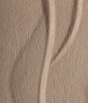 Lienzo WERLE beige en madera, relieve con patrones suaves y curvos