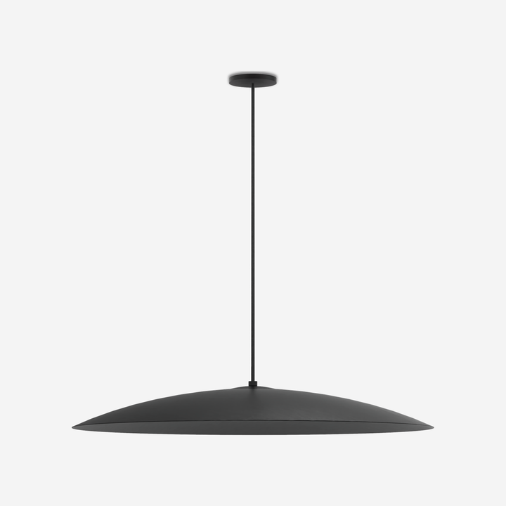 Lámpara Lira Colgante de 40 cm en negro mate