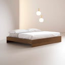 Aro de cama de madera vista a medida