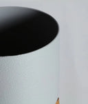 Maceta JERGES estructura de hierro gris