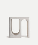 Mesa auxiliar ARNSBERG de madera en color blanco roto