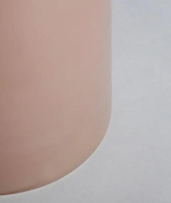 MESA AUXILIAR BELLANO DE CRISTAL ROSA