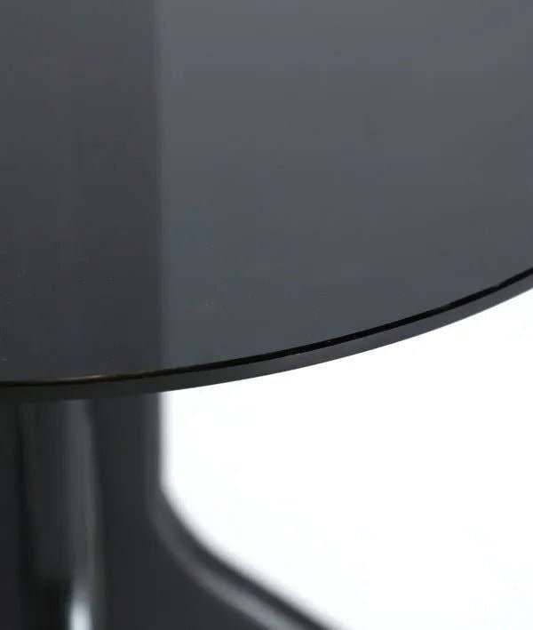 Mesa auxiliar BICKERTON con estructura en madera de mango y acabado negro - Mesas auxiliares - El Workshop - madera de mango