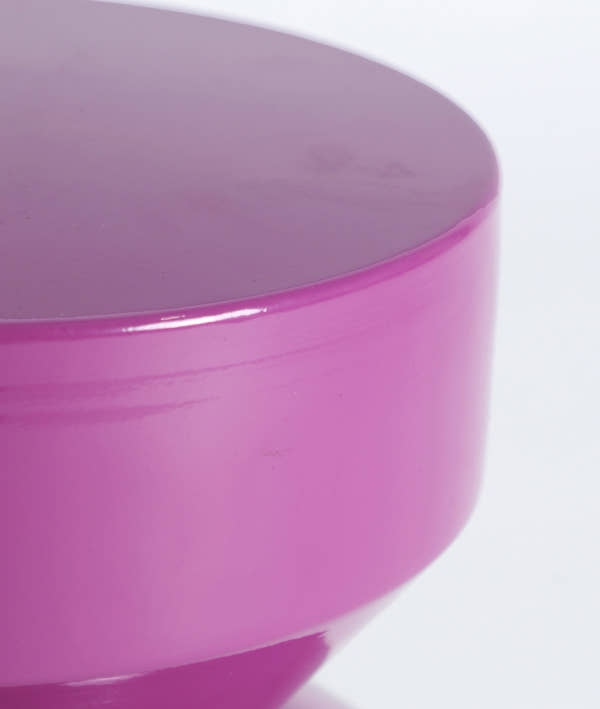BRIGHT SIDE TABLE in bright purple