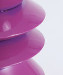 MESA AUXILIAR BRILLANTE en púrpura brillante