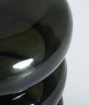 MESA AUXILIAR HALLSTAT DE CRISTAL NEGRO