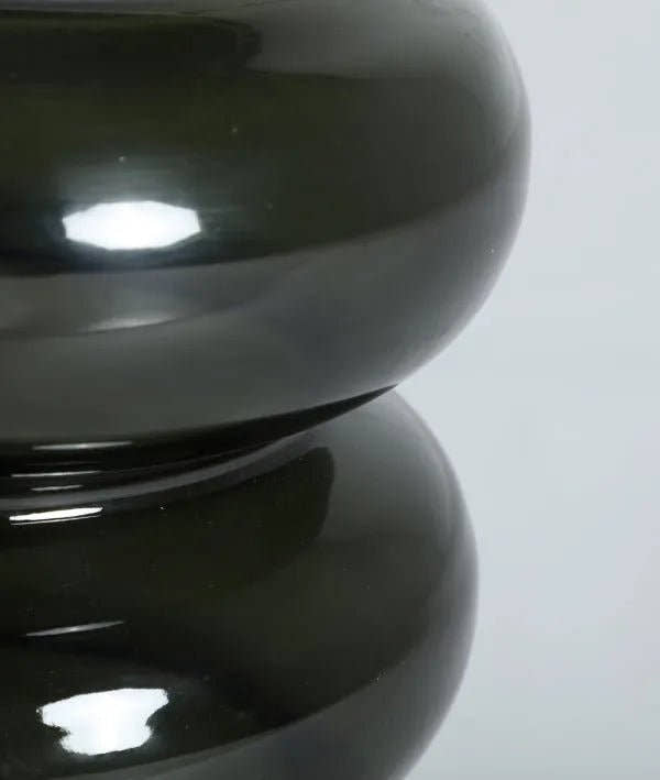 MESA AUXILIAR HALLSTAT DE CRISTAL NEGRO - Mesas auxiliares - El Workshop - vidrio