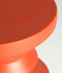 MESA AUXILIAR LAUSANA fabricada en hierro resistente en tono rojo vibrante - Mesas auxiliares - El Workshop - hierro